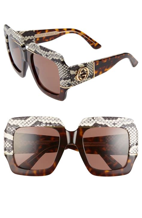 gucci snake skin sunglasses|gucci glasses unisex.